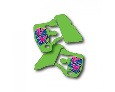 DECOS OUÏES DE RADIATEUR KAWASAKI 500 KX 1991