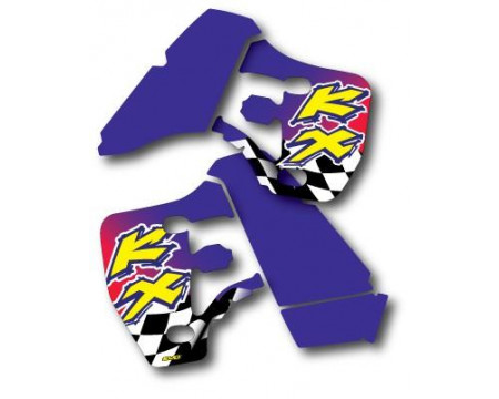 DECOS OUÏES DE RADIATEUR KAWASAKI 500 KX 1996