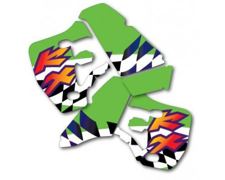 DECOS OUÏES DE RADIATEUR KAWASAKI 500 KX 1997
