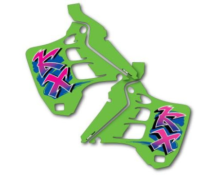 DECOS RESERVOIR PERFOREES ET OUÏES DE RADIATEUR KAWASAKI 250 KX 1991