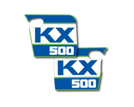 DECOS RESERVOIR PERFOREES ET OUÏES DE RADIATEUR KAWASAKI 500 KX 1988