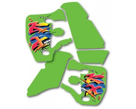 DECOS OUÏES DE RADIATEUR KAWASAKI 500 KX 1993