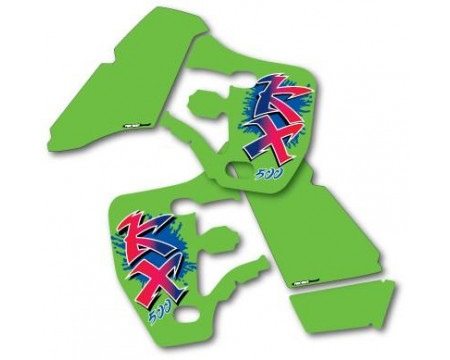 DECOS OUÏES DE RADIATEUR KAWASAKI 500 KX 1990