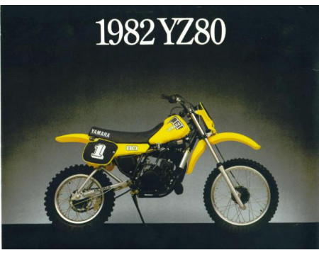 KIT PLASTIQUES YAMAHA YZ80 1982